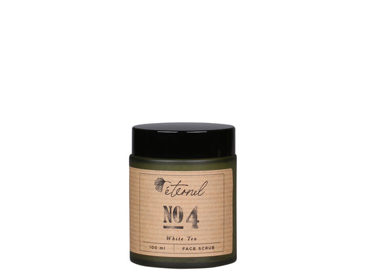 Éternel Face Scrub No.4, 100 ml White Tea - vegansk
