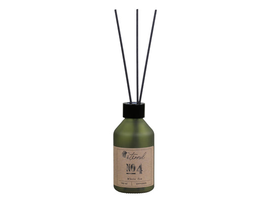 Éternel Duft Diffuser m. 8 sticks No. 4, 150 ml White Tea, findes også i duften Jasmine Dreams - vegansk
