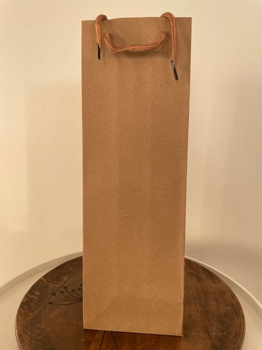 Gavepose til vin el. lign. 36x12x8 cm.
