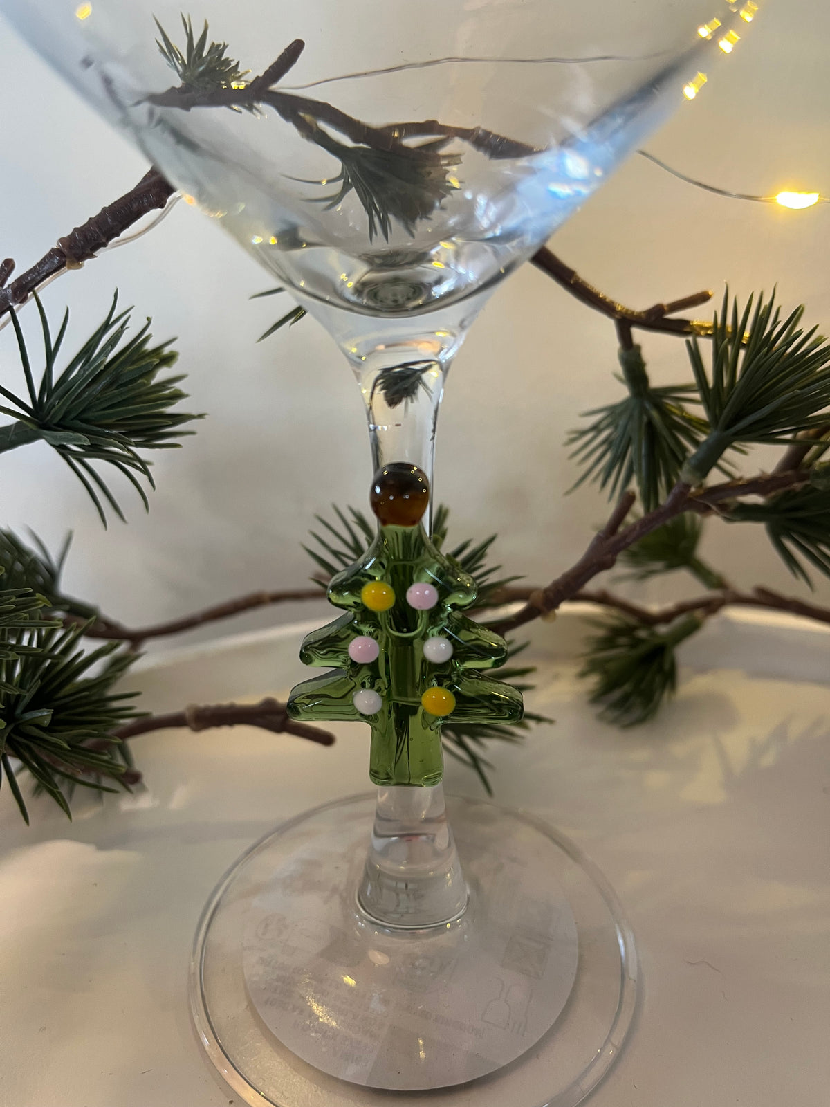 Vinglas med juletræ – Gør julebordet helt unikt 🎄✨